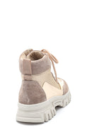 Women's Leather Suede Detailed Boots | Derimod