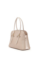Women's Cream Long Strap Classic Handbag | Derimod