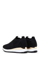 Women's Black Stone Sneaker | Derimod