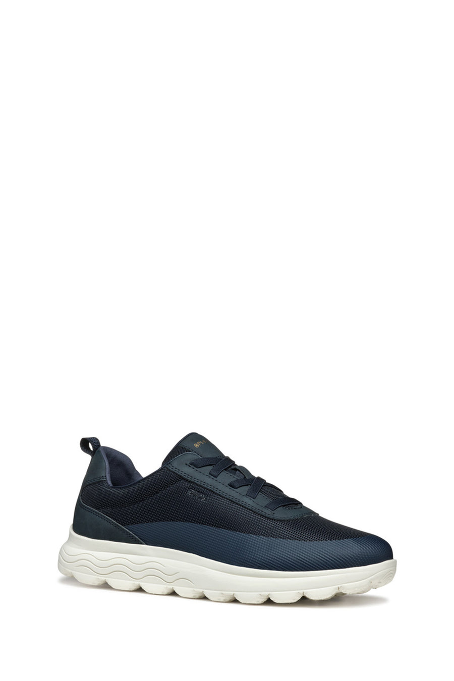 Geox Men's Navy Blue U Spherica A - Mesh + Nbk Synth Laced Fabric Sneakers