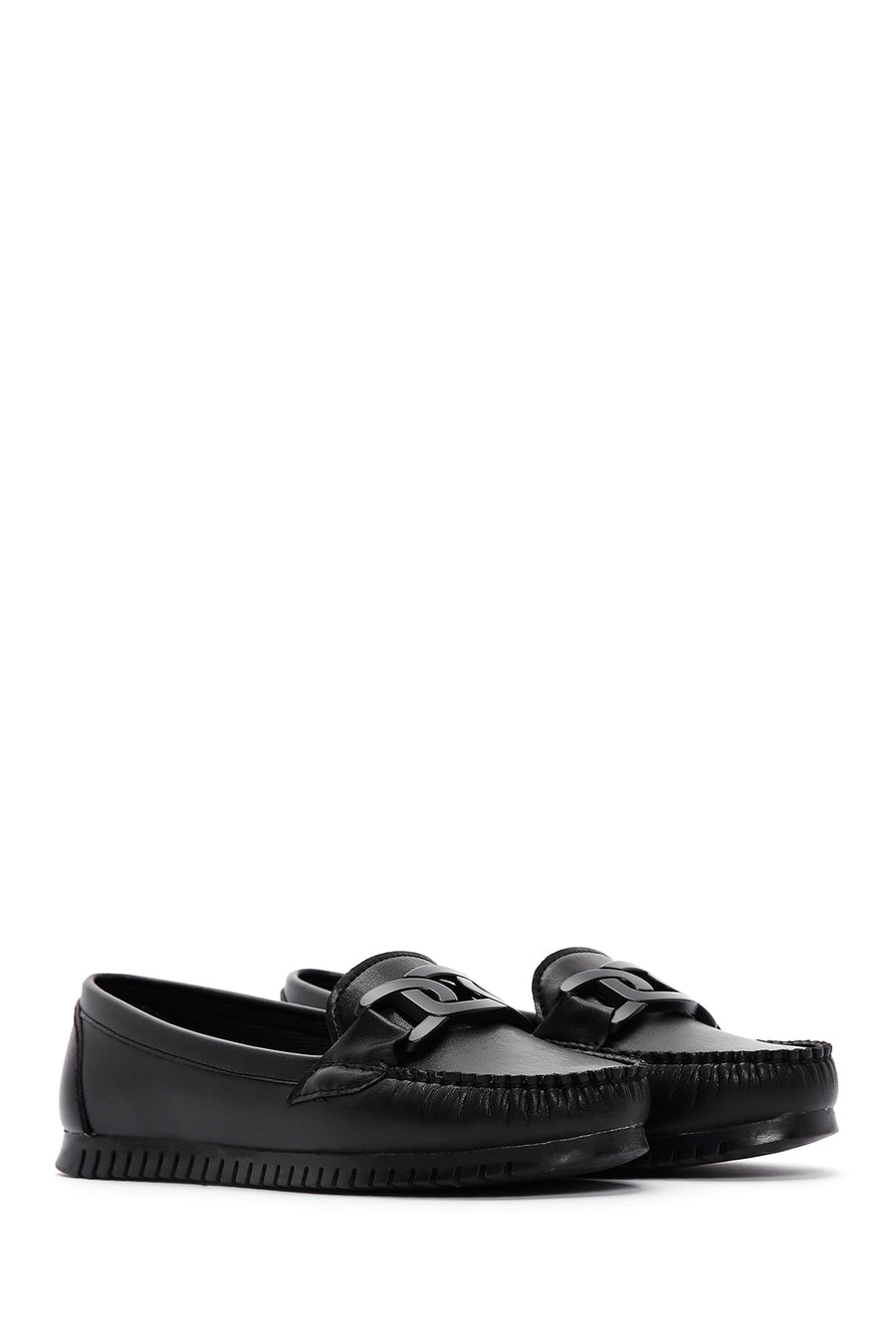 Women's Black Casual Loafers