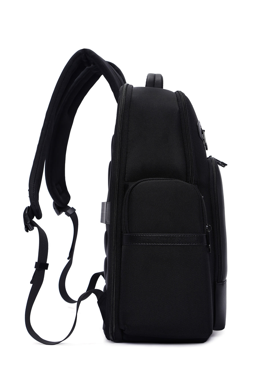 D-Pack Unisex Black Technological Backpack
