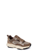 Woman Bronze Lace-Up Chunky Sneaker | Derimod