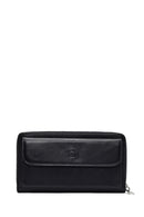 Men's Black Leather Mini Handbag | Derimod