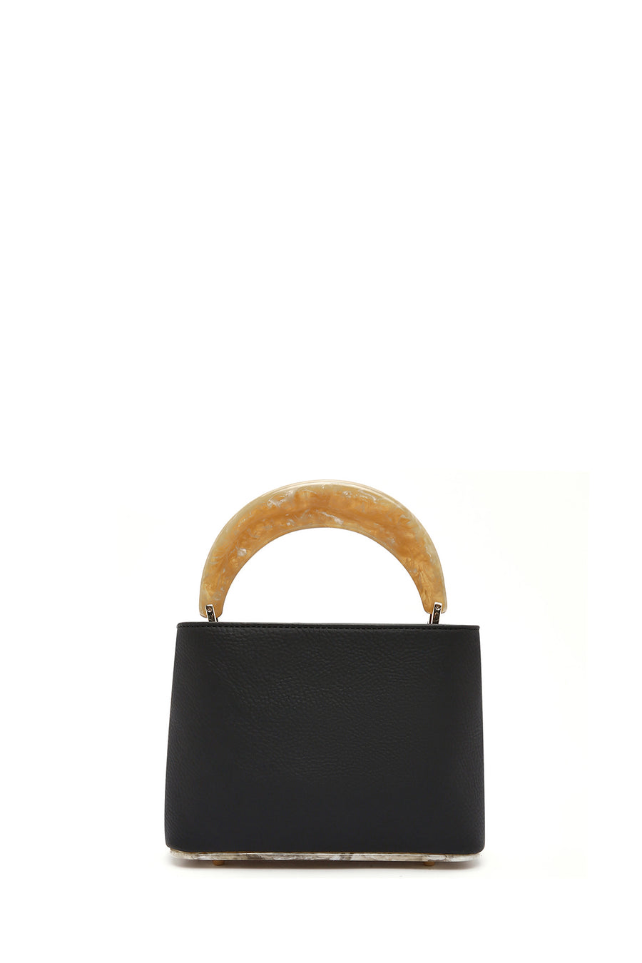 Women's Black Long Strap Mini Handbag
