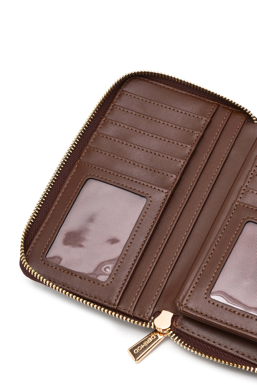 Women's Brown Printed Wallet