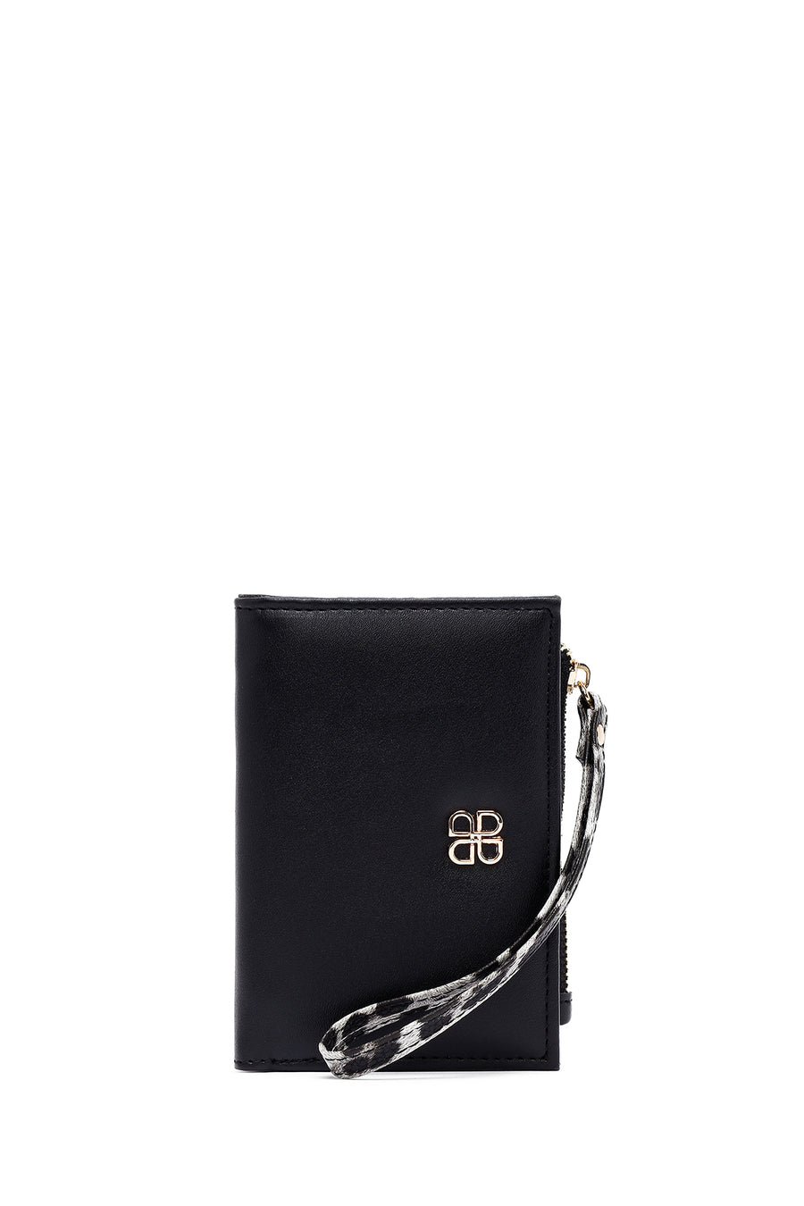 Women's Black Leopard Wallet