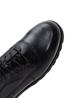 Men's Leather Casual Zipper Boots | Derimod
