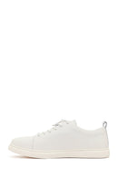 Erkek Beyaz Deri Sneaker | Derimod