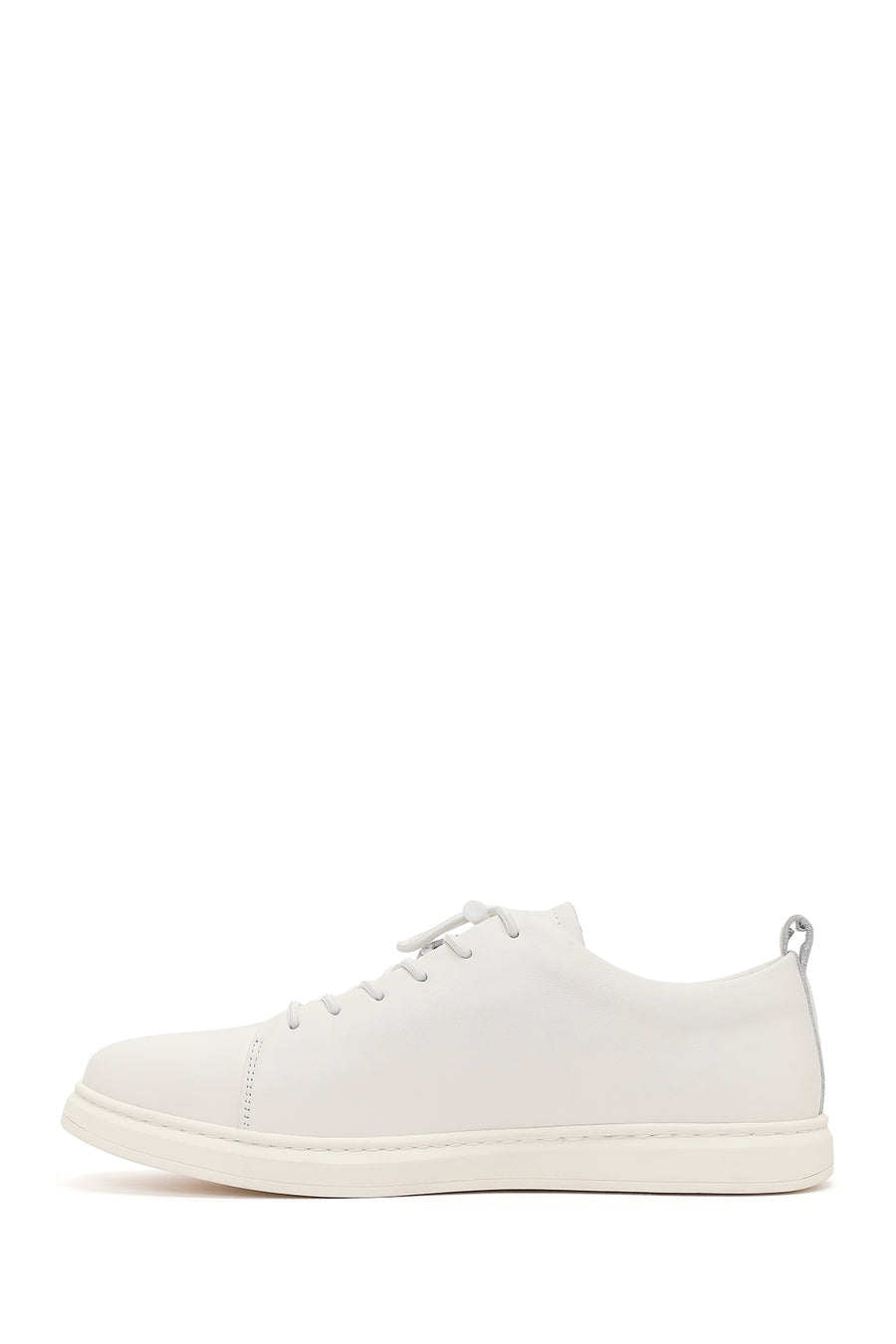 Erkek Beyaz Deri Sneaker