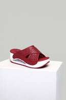 Wedge Heeled Women's Slippers | Derimod