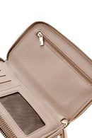 Women's Beige Wallet | Derimod