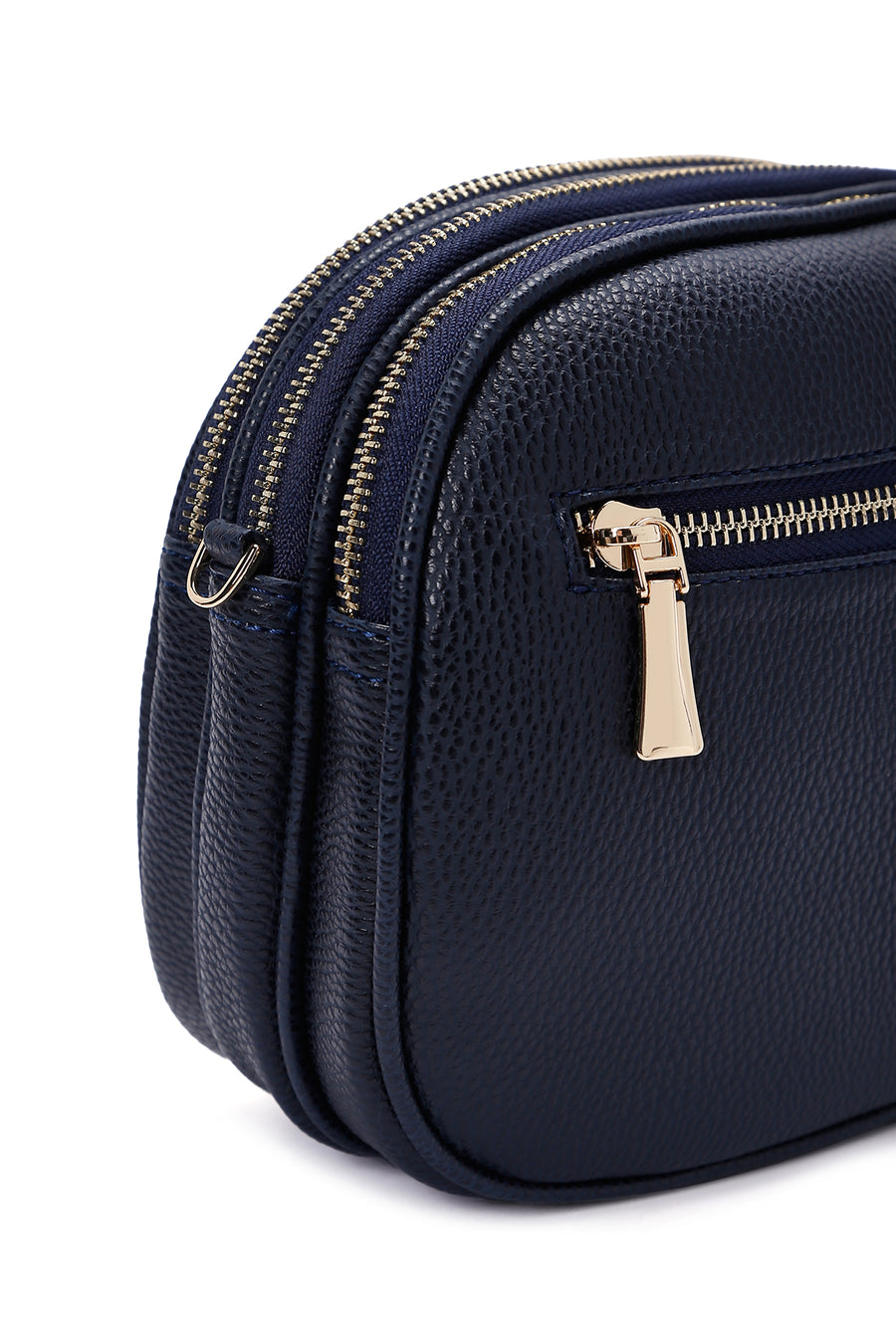Women's Navy Blue Long Strap Crossbody Bag