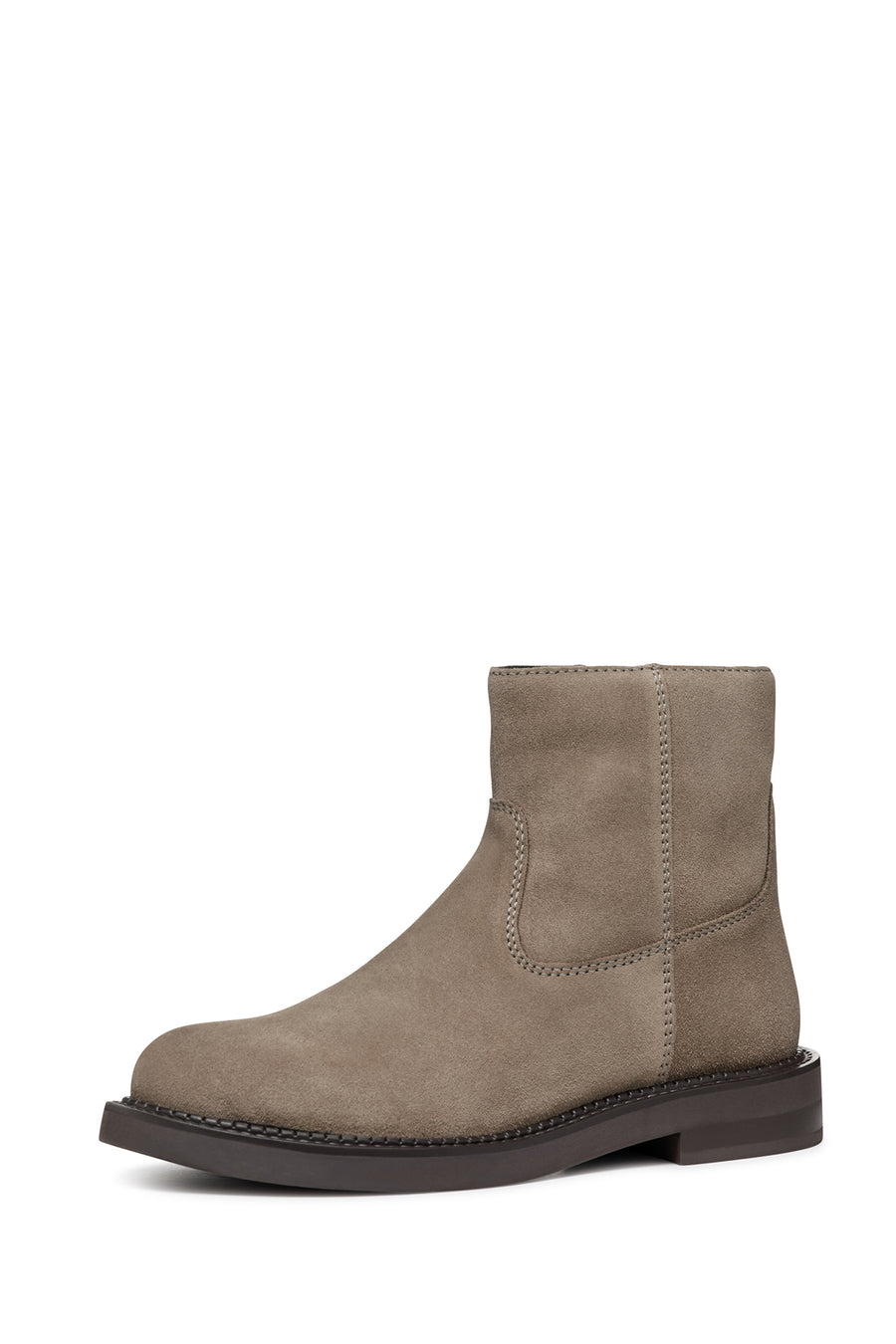Geox Women's Mink D Serilda Zippered Suede Leather Boots