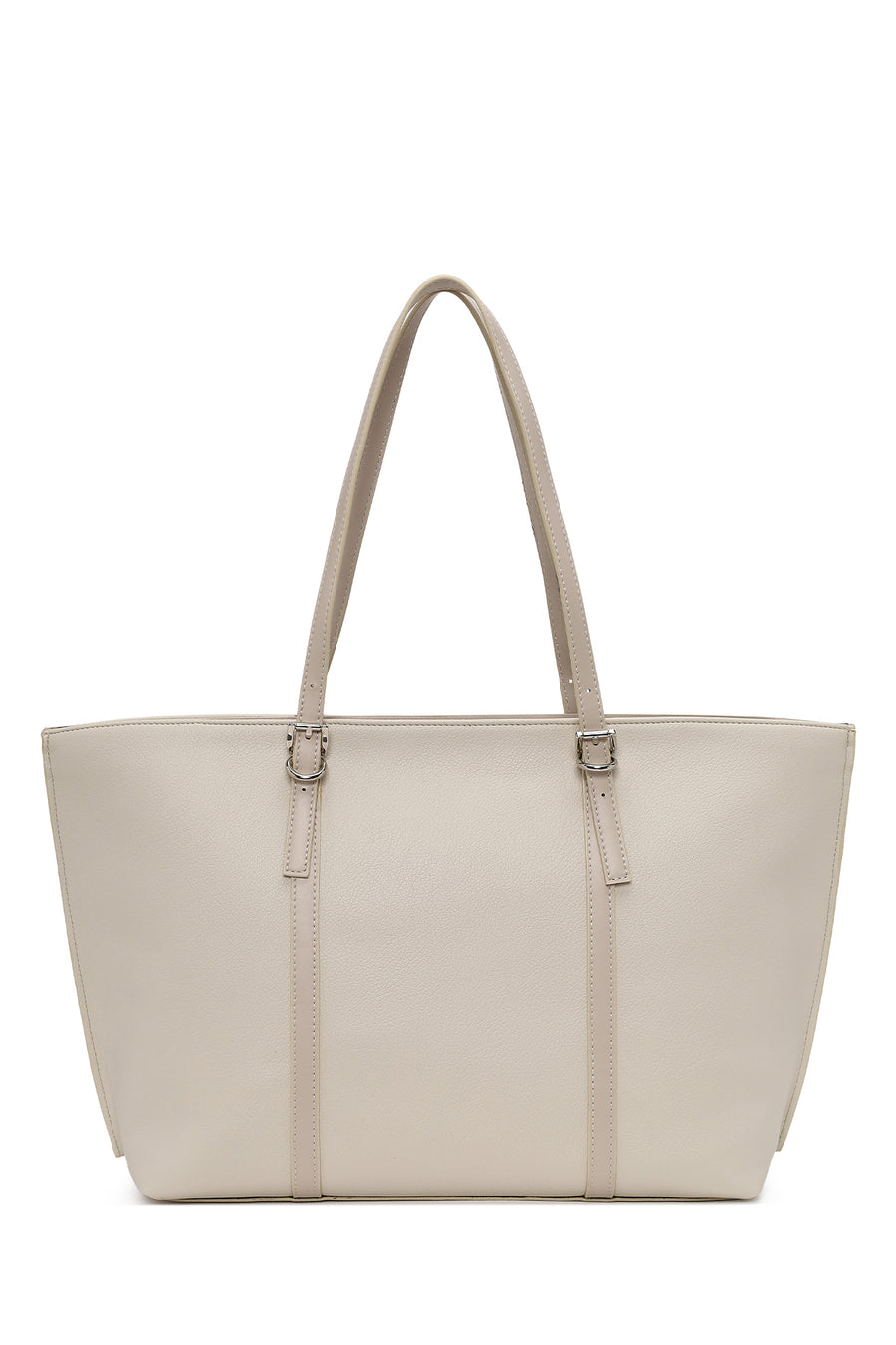 Woman Cream Classic Shoulder Bag