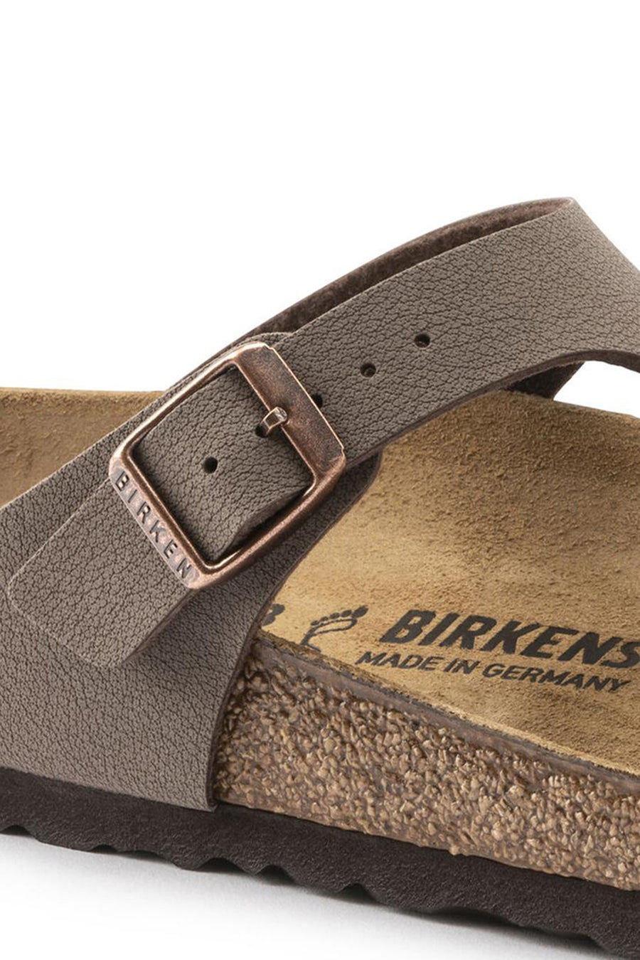 Birkenstock Kadın Kahverengi Bırko-Flor Nubuk Parmak Arası Terlik