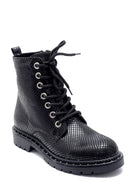 Women's Snakeskin Patterned Boots | Derimod