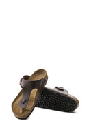Birkenstock Men's Brown Birko-Flor Slippers | Derimod