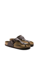 Birkenstock Men's Brown Birko-Flor Slippers | Derimod