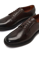 Men's Brown Lace-Up Leather Casual Shoes | Derimod