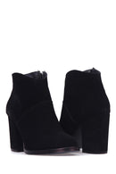 Women's Suede Heeled Boots | Derimod
