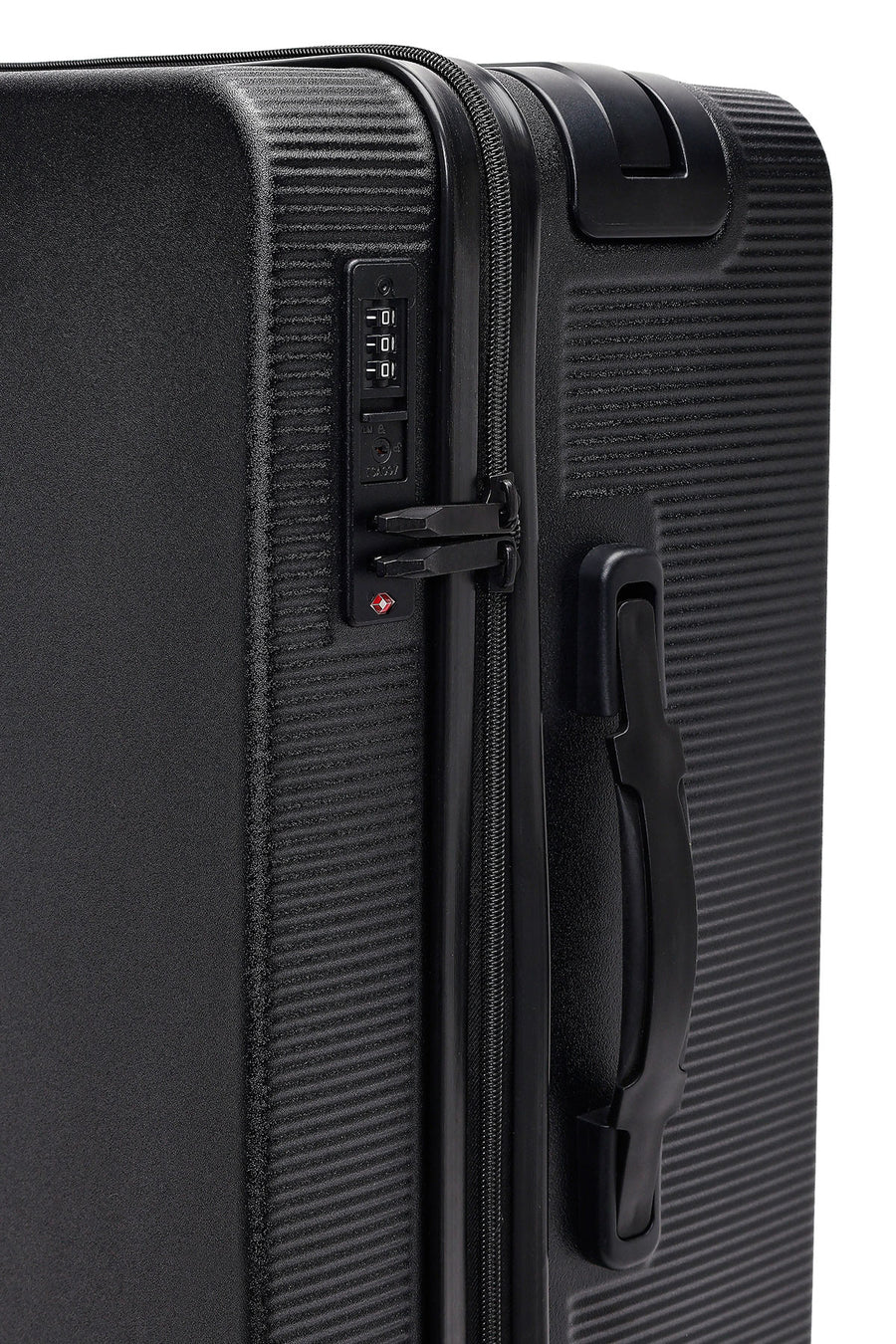 Unisex Black Cabin-Size Suitcase