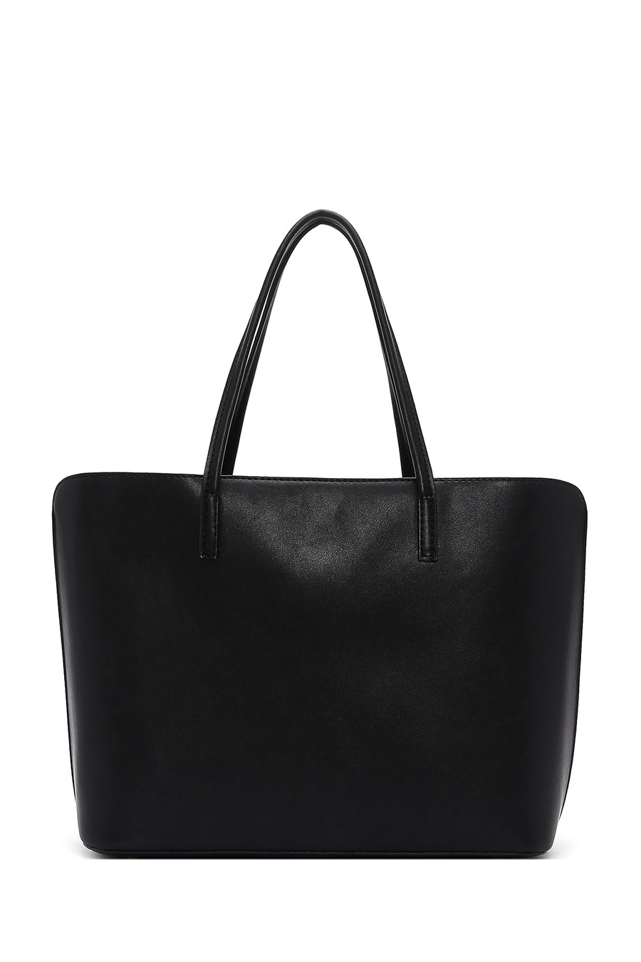 Women's Black Long Strap Classic Shoulder Bag