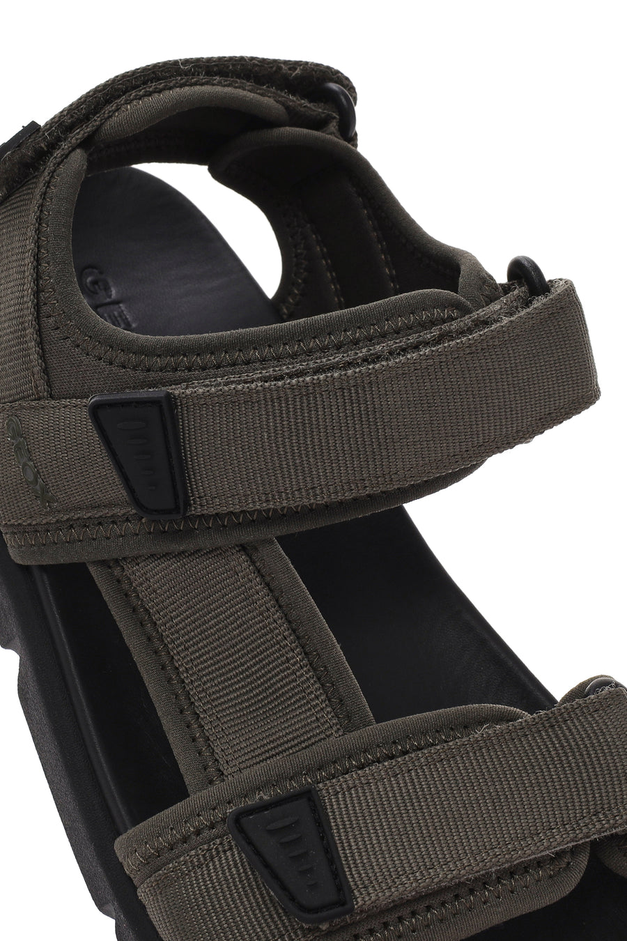 Geox Men's Green Xand 2s Fabric Sandals