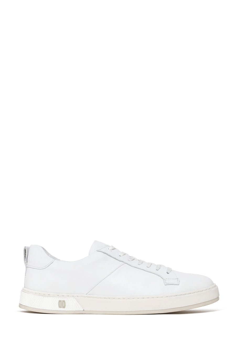 Erkek Beyaz Bağcıklı Deri Sneaker 26SFD700218 | Derimod