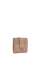 Woman Mink Quilted Card Holder | Derimod