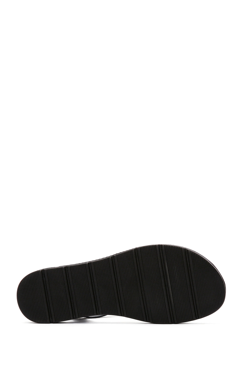 Kadın Siyah Bilekten Bantlı Comfort Sandalet