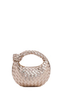 Women's Gold Knitted Shoulder Bag | Derimod