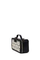 Women's Black Long Strap Printed Shoulder Bag | Derimod