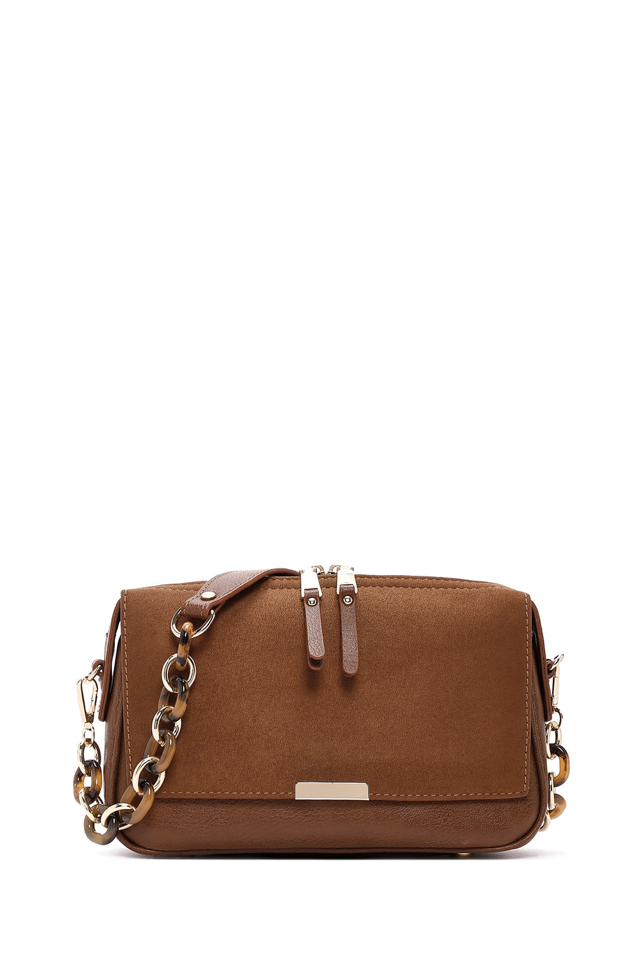 Women's Tan Long Strap Crossbody Bag 23WBD210510 | Derimod