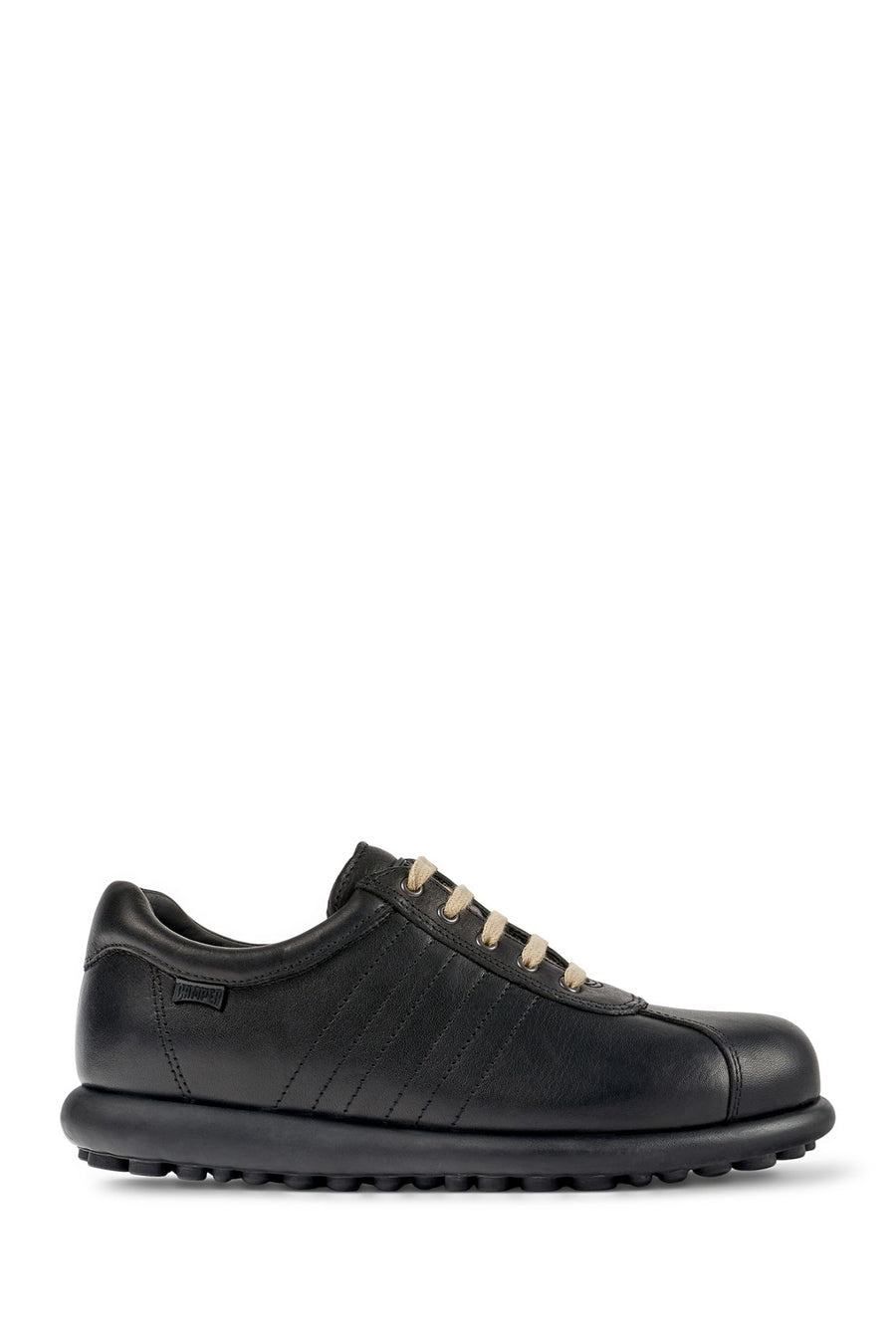 Camper Black Women's Pelotas Ariel Leather Sports Shoes 27205 | Derimod