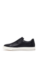 Male Black Leather Casual Shoes | Derimod