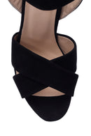 Women's Suede Heeled Shoes | Derimod