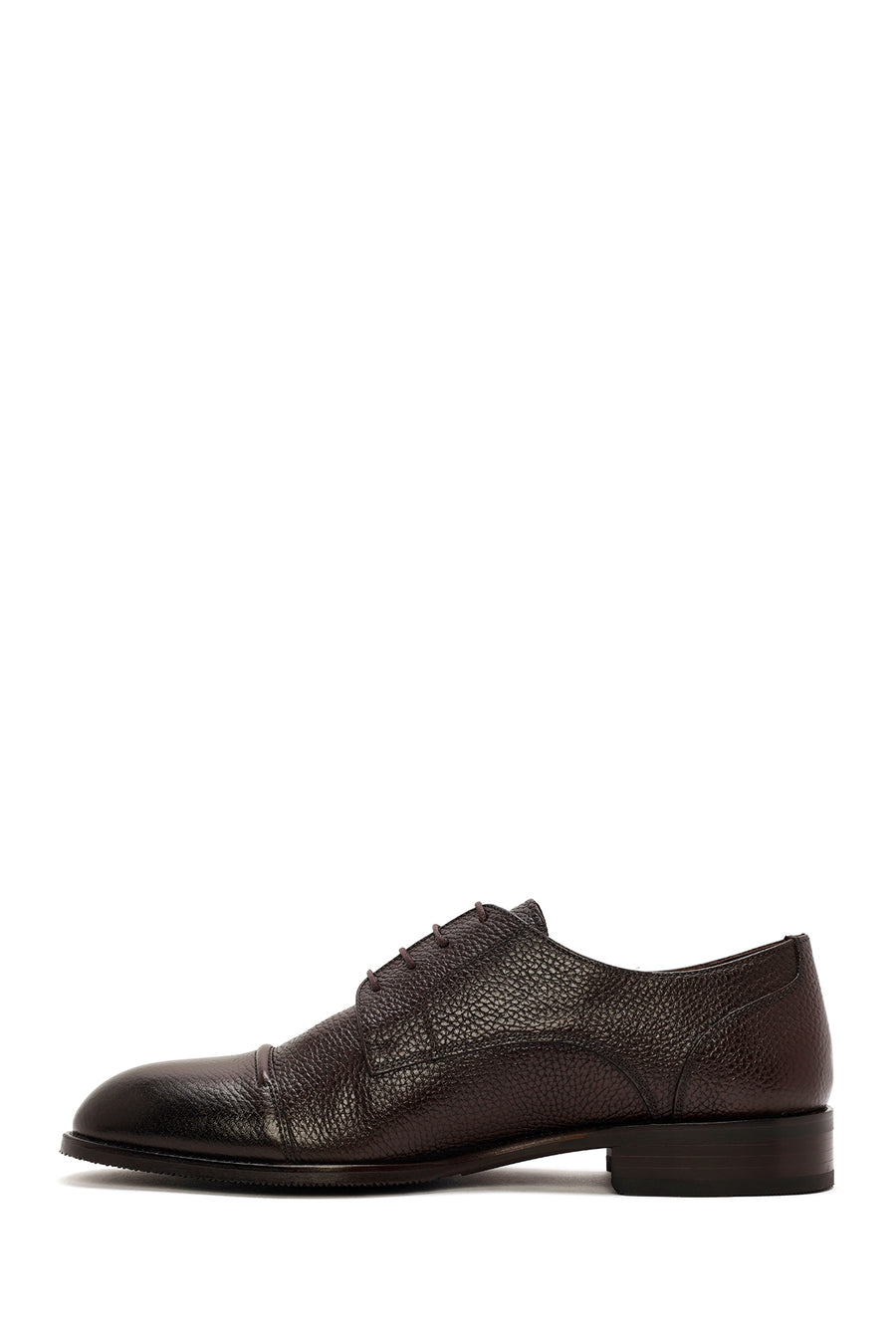 Men's Brown Laced Leather Classic Shoes