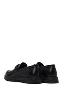 Erkek Siyah Tokalı Deri Casual Loafer | Derimod