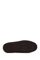 Woman Brown Lace-up Tasselled Suede Casual Shoes | Derimod