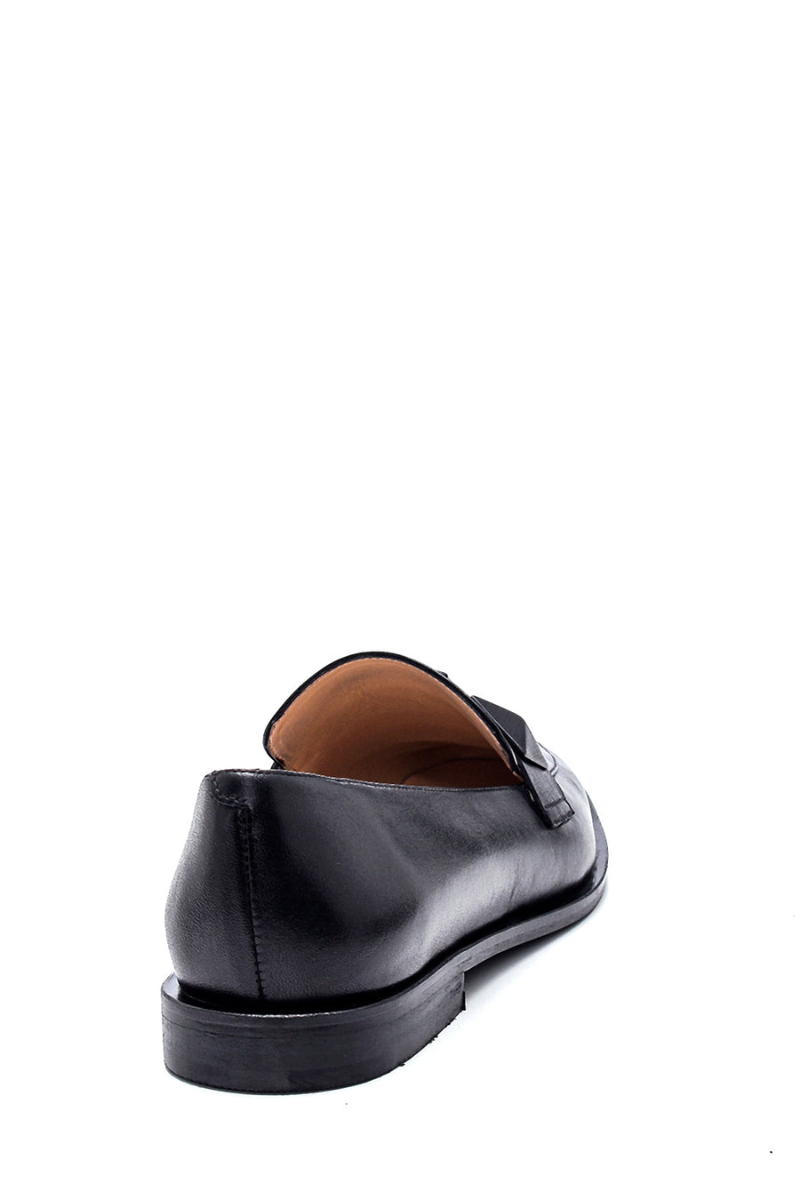 Kadın Deri Taşlı Loafer
