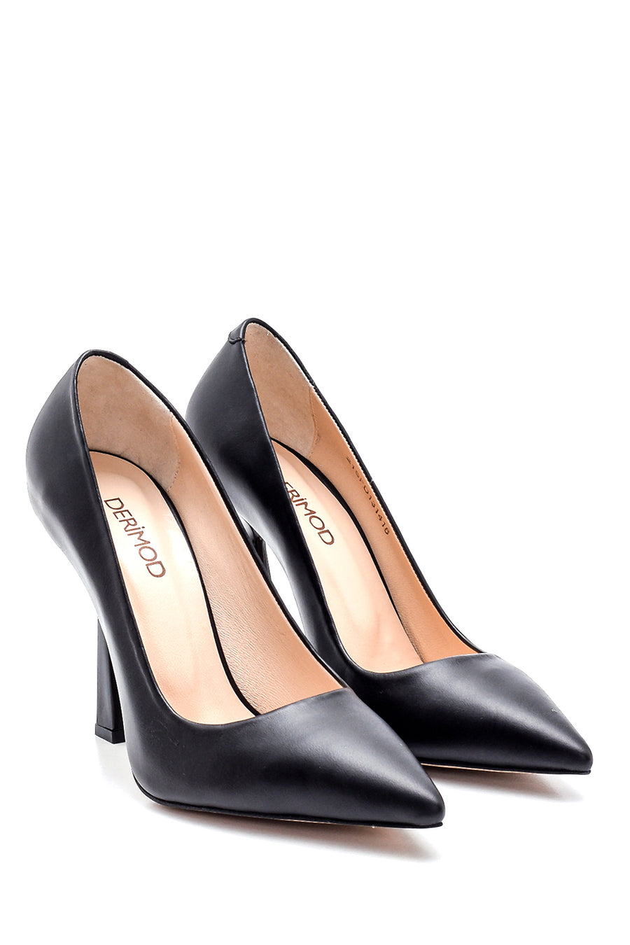 Women's Leather Heeled Shoes