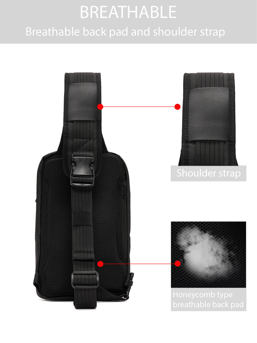D-Pack Erkek Siyah Uzun Askılı Omuz Çantası