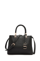 Woman Black Long-Strap Accessory-Detail Shoulder Bag | Derimod