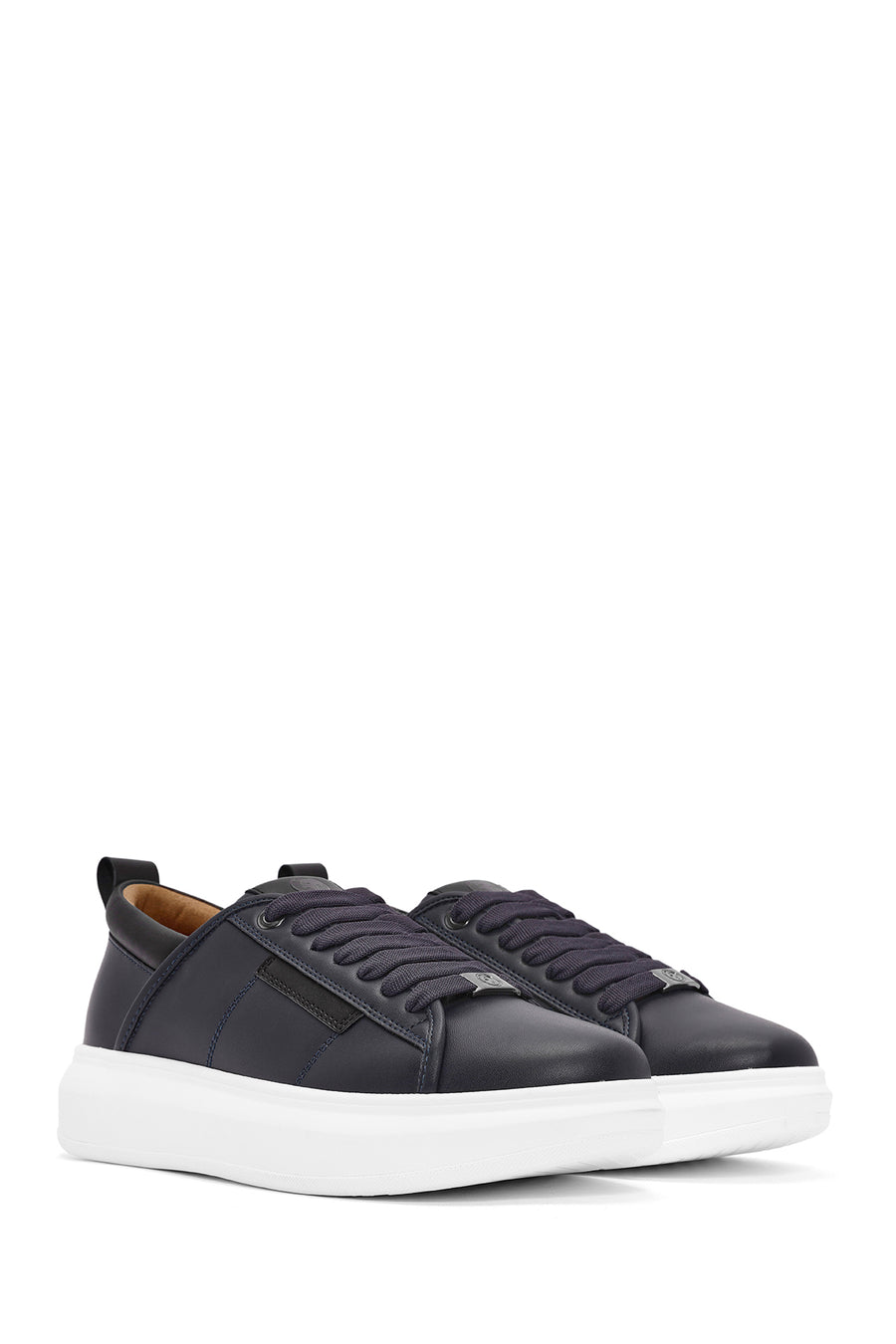 ACBC x Derimod Men's Navy Lace-Up Sneakers