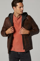 Ronny Men's Leather Jacket | Derimod