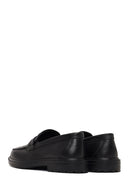 Erkek Siyah Deri Casual Loafer | Derimod
