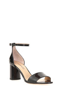 Patent Leather Women's Heeled Sandals | Derimod