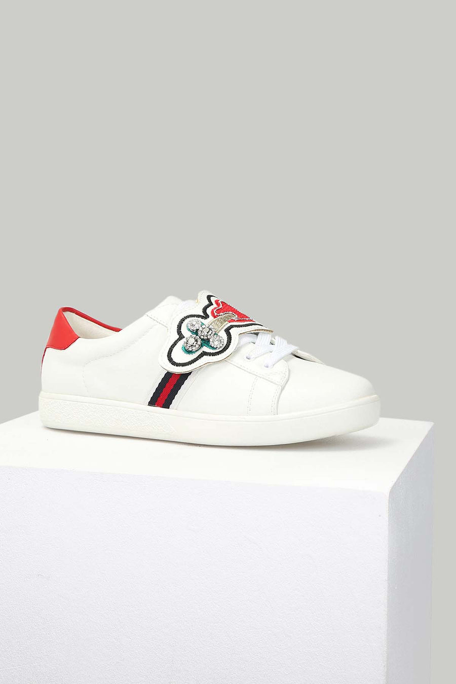 White Women's Sneaker 18SFE195318 | Derimod