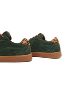 Derimod Studio Women's Green Lace-Up Suede Sneaker | Derimod